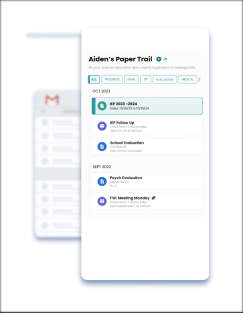 Gmail items moving to paper trail